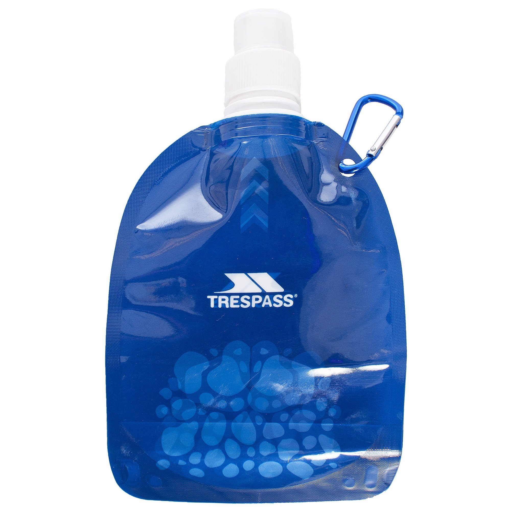 Trespass Hydromini Collapsible Water Bottle - BPA Free, Leak Proof, Portable & Reusable for Hiking, Travel, Gym & Outdoor Activities