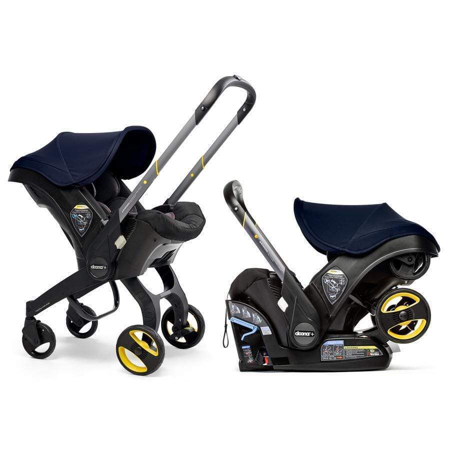 Doona+ Infant Car Seat & Stroller All-in-One Travel System - Perfect for Newborns, Airplane Travel & On-the-Go Parents