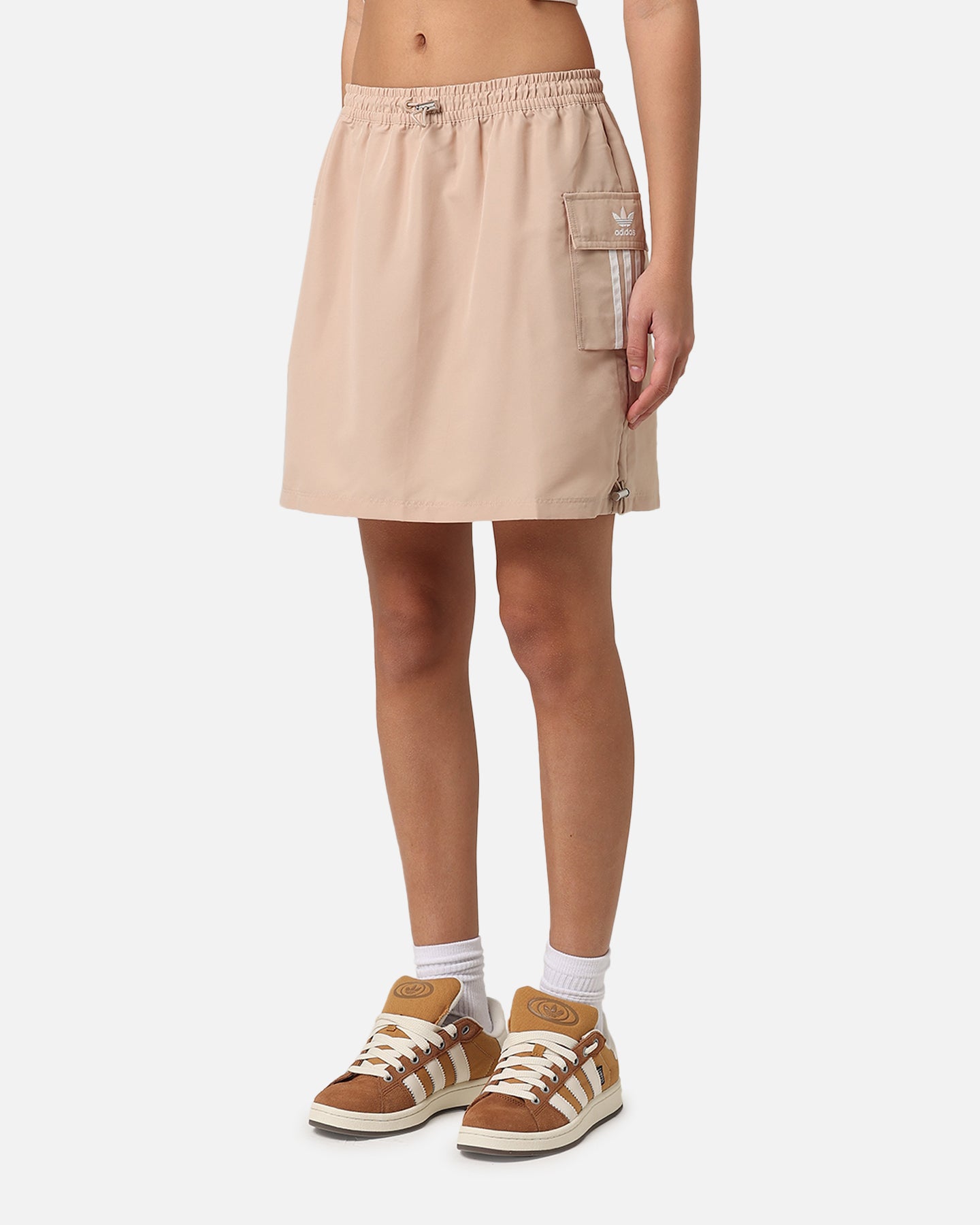 Adidas Women's Cargo Skirt in Magic Beige | Athletic Casual Skirt for Running, Hiking & Streetwear Fashion
