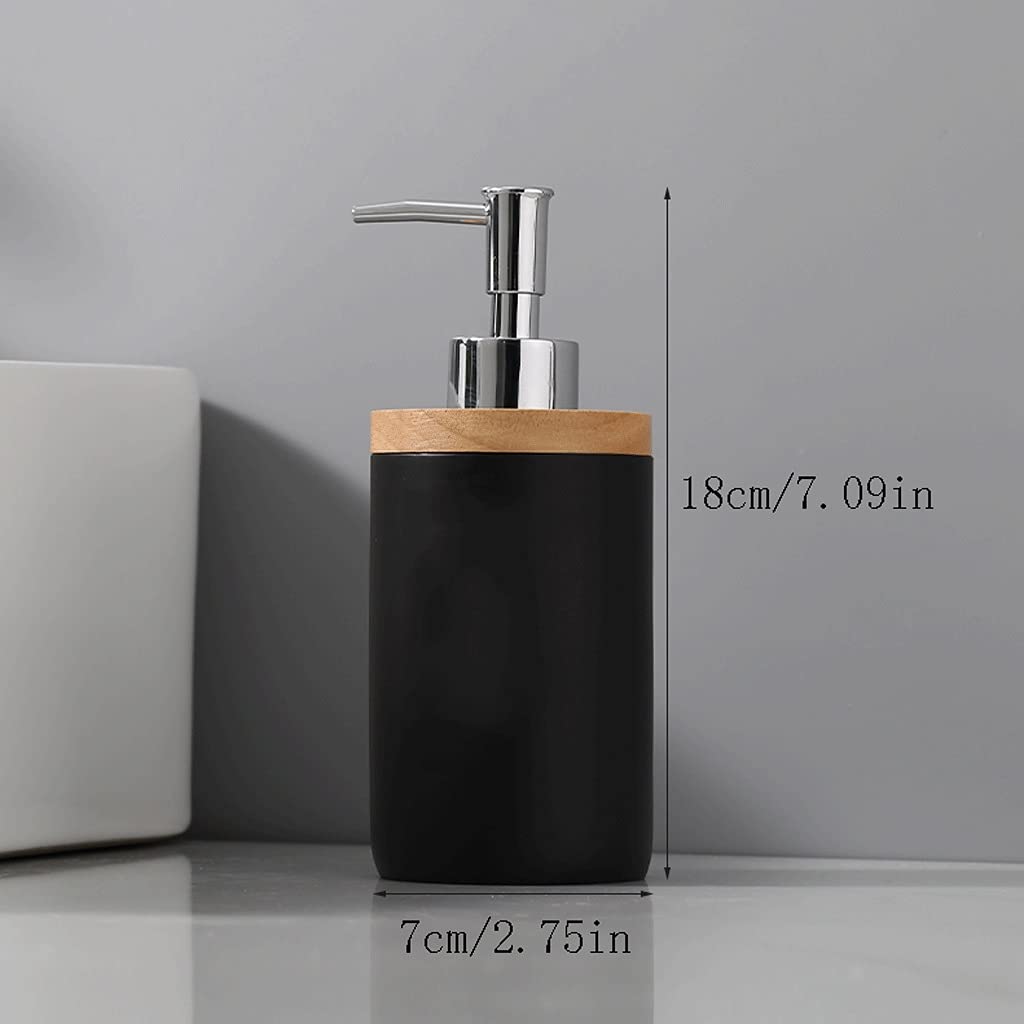 White Refillable 13.5oz/400ml Soap Dispenser Pump Bottle - Dish & Hand Soap Dispenser for Kitchen, Bathroom & Bedroom | Durable & Leak-Proof Design for Daily Home & Office Use