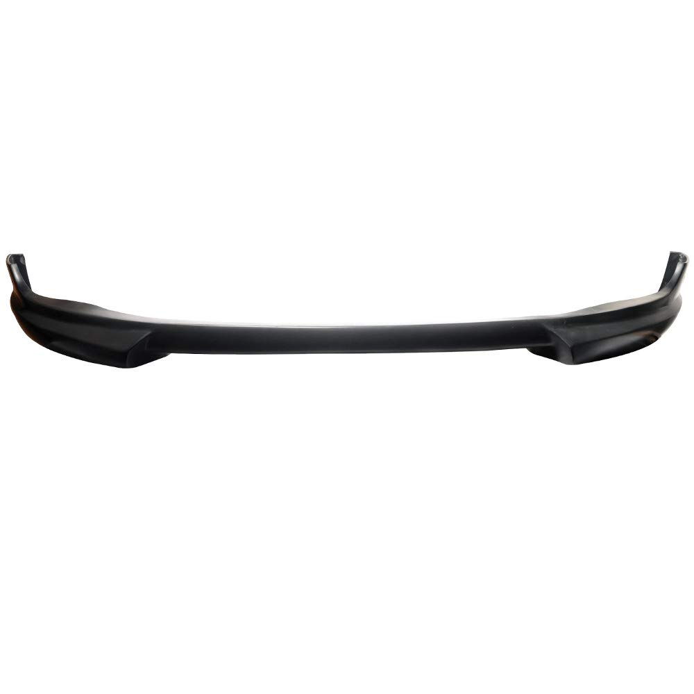 IKON MOTORSPORTS Front Bumper Lip for 2010-2014 Volkswagen Golf 6 & GTI | Urethane PU Unpainted Black Front Lip Spoiler | Enhances Aerodynamics & Sporty Look