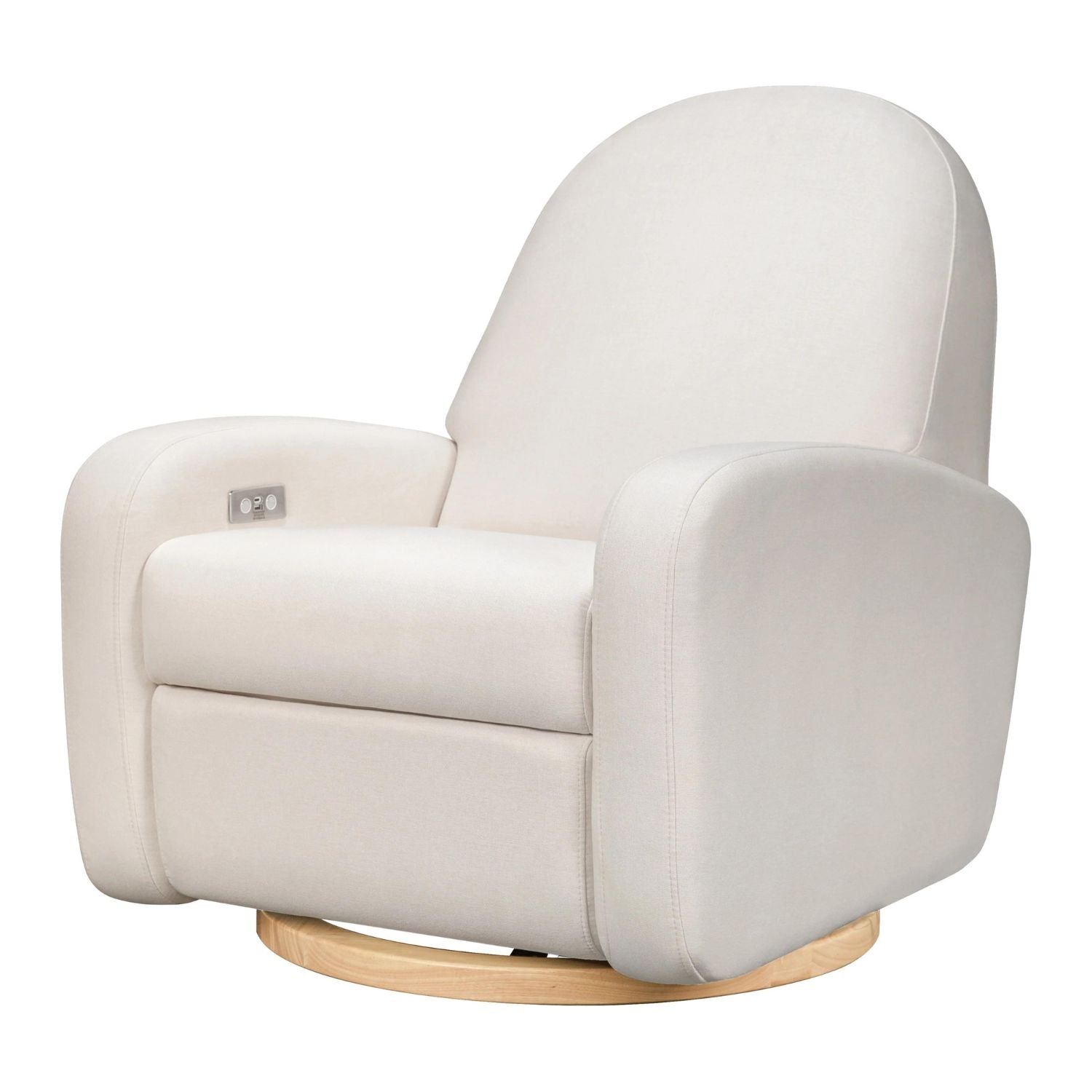 Performance Cream Eco-Weave with Light Wood Base