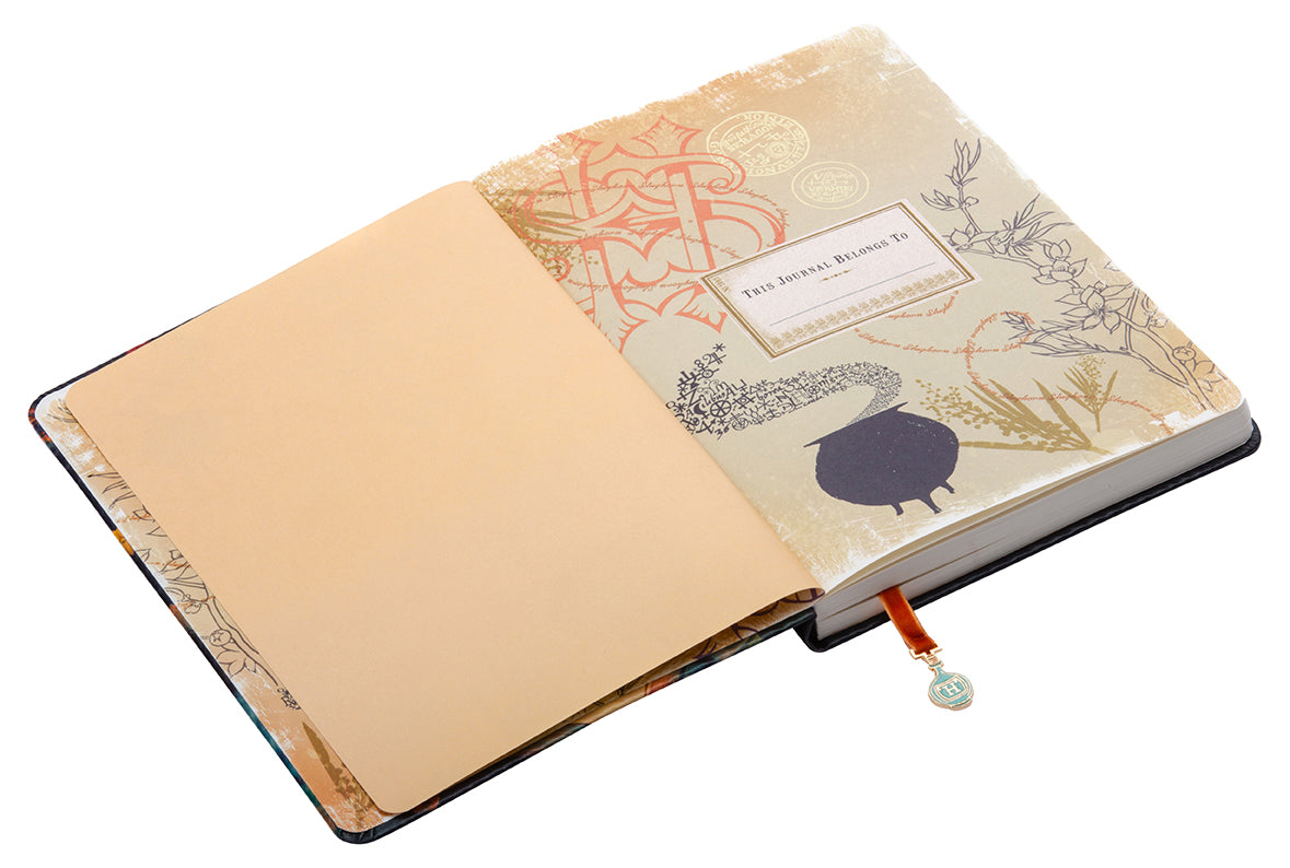 Harry Potter Hermione Granger Journal with Ribbon Charm - Perfect for Wizarding World Fans, Collectors & Journaling Enthusiasts - Great Gift for Birthday, Christmas & Back to School