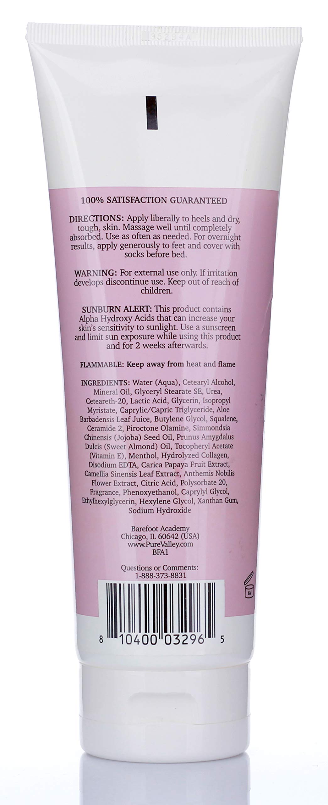 Premium Exfoliating Foot Cream for Calluses & Cracked Heels - Heavy Duty Moisturizer for Dead Skin, Tough & Rough Feet - 8 Fl Oz Foot Care Treatment - Perfect for Pedicures, Dry Skin Relief & At-Home Foot Spa