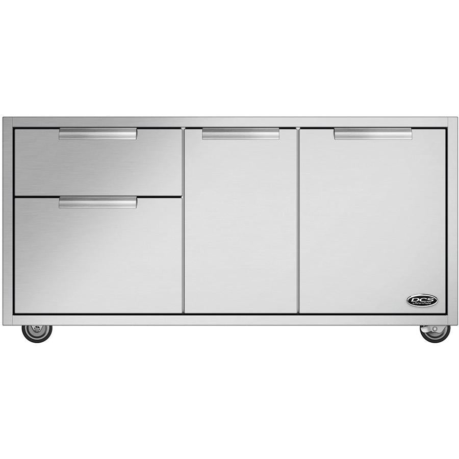 DCS 48-Inch Grill CAD Cart Only - Compatible with 48 Series 7 & 9 Grills (Side Shelf Kits Sold Separately) | Perfect for Outdoor BBQ, Backyard Cooking & Patio Entertaining