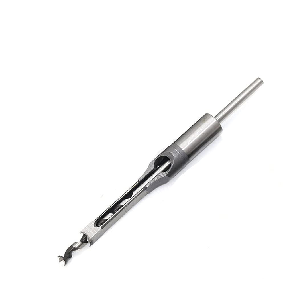 High-Speed Steel (HSS) Twist Drill Bit Set - 10mm Woodworking Drill Tools with Square Auger & Mortising Chisel - Perfect for DIY Projects, Carpentry, and Home Renovations