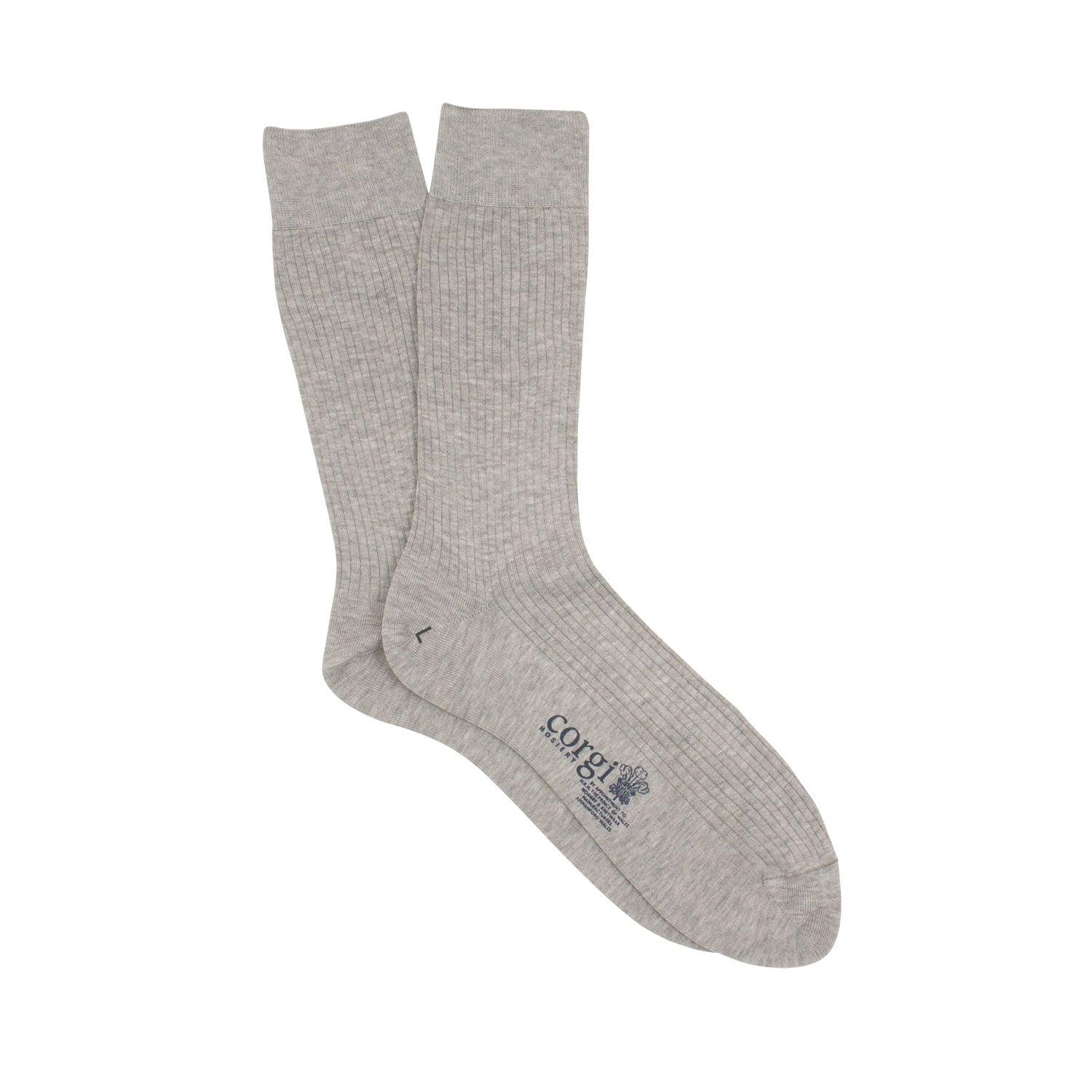 Premium Men's Mercerized Cotton Socks - Soft & Breathable Dress Socks for Business & Formal Wear - Ideal for Office, Weddings & Special Occasions