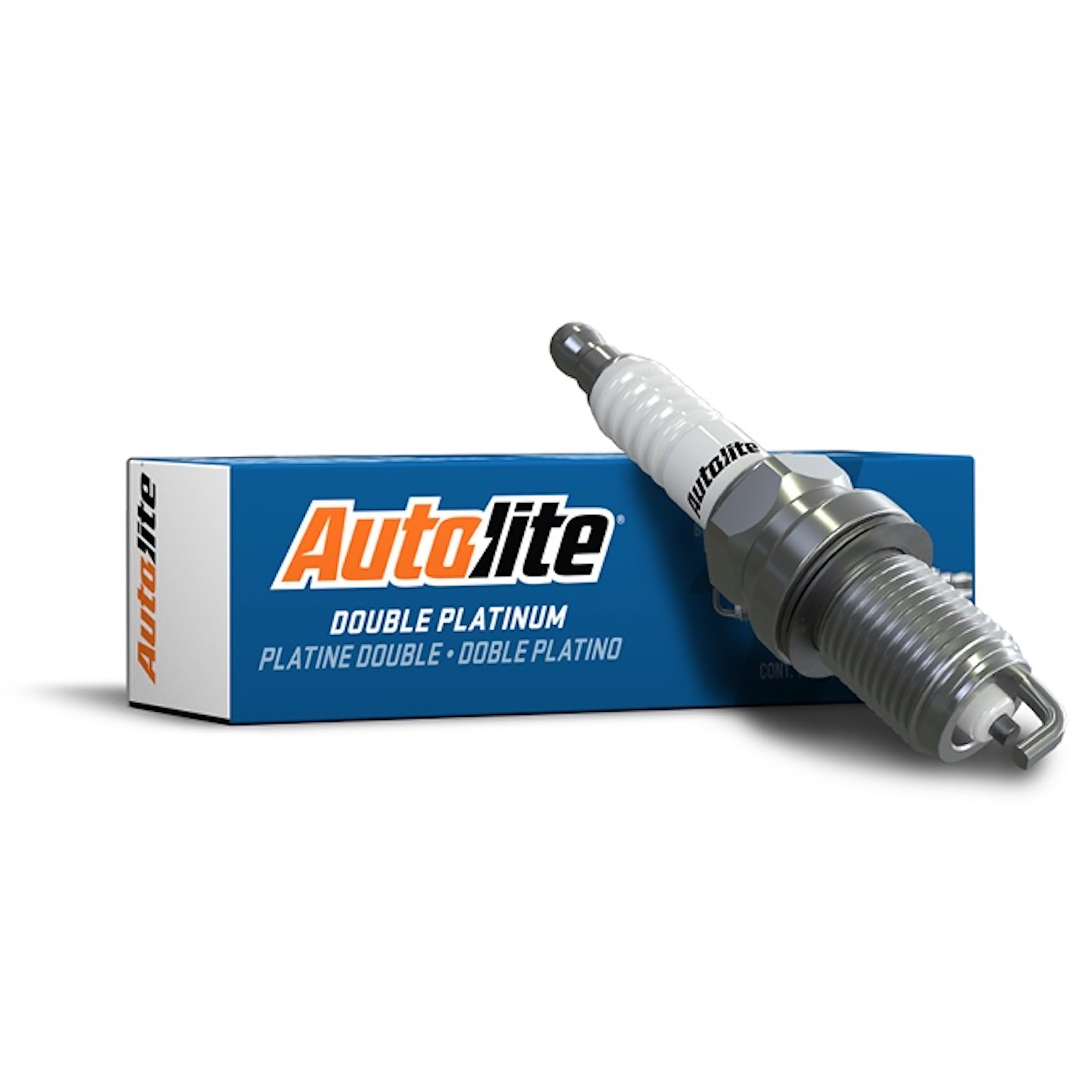 Autolite APP5224 Double Platinum Spark Plugs - 4 Pack | High Performance Replacement Spark Plugs for Cars, Trucks & SUVs | Improves Fuel Efficiency & Engine Performance
