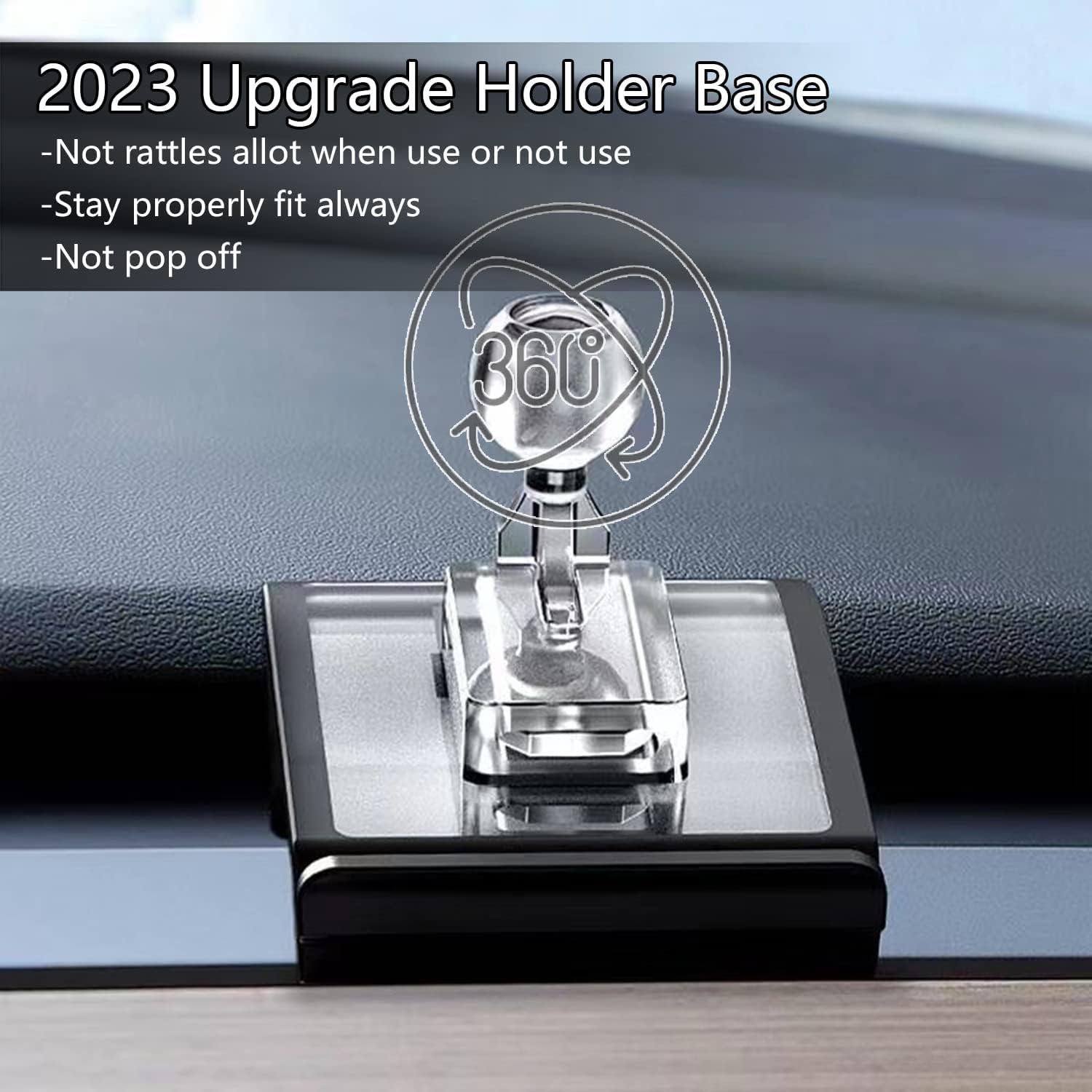 Premium Car Phone Holder for Tesla Model Y & 3 (2017-2023) - Adjustable, Rotatable & Flexible Car Mount | Perfect for GPS Navigation & Hands-Free Calling While Driving