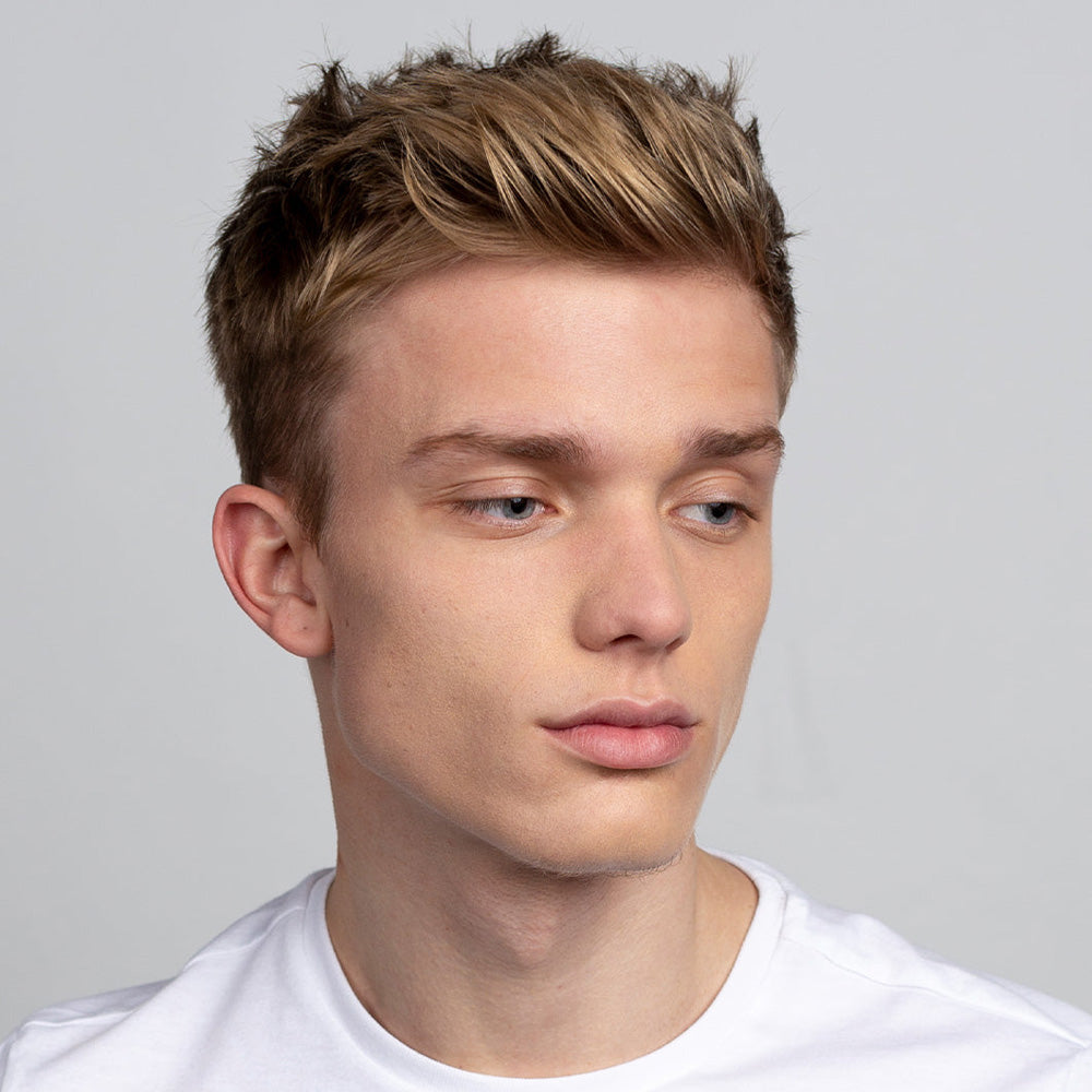 R+Co Hyperlink Fiber Stretch Pomade - Strong Hold Styling Wax for Men & Women - Perfect for Textured Hairstyles, Pompadours & Slick Back Looks - Salon Quality Hair Styling Product