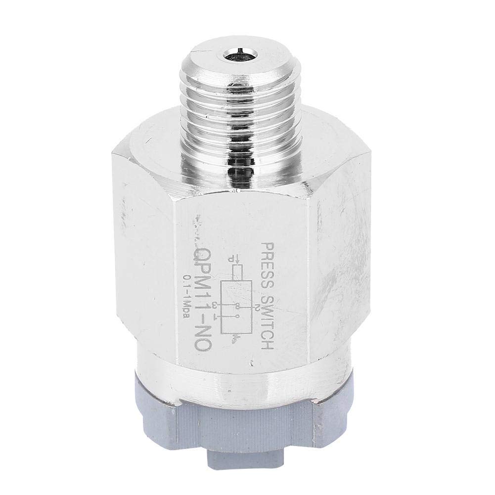 QPM11-NO Adjustable Normally Open Pressure Switch Controller for HVAC, Air Compressors & Industrial Equipment - Professional & General Use Applications