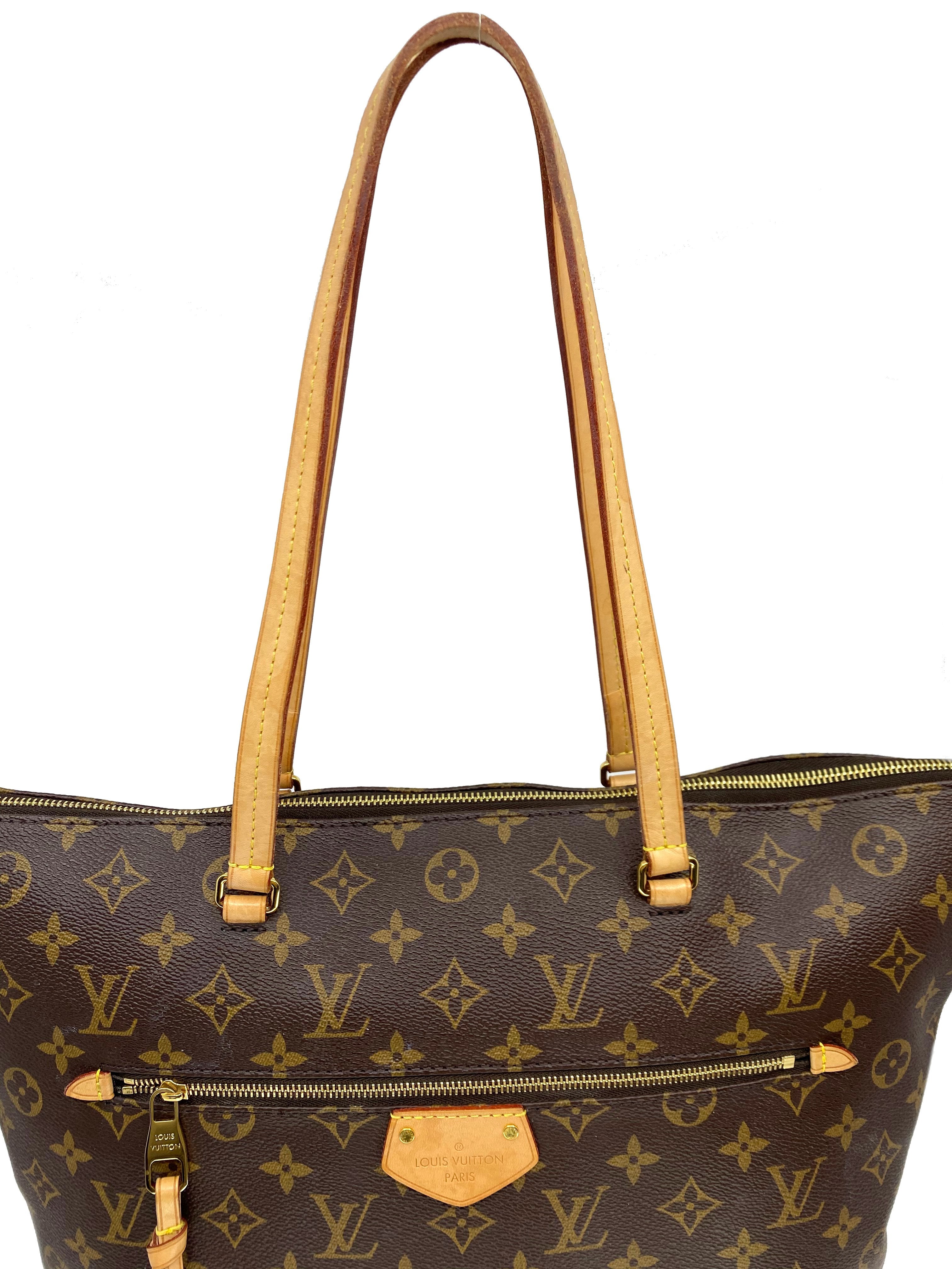 Authentic Louis Vuitton Monogram Canvas Iena MM Tote Bag - Luxury Designer Handbag for Women, Perfect for Work, Travel & Everyday Use
