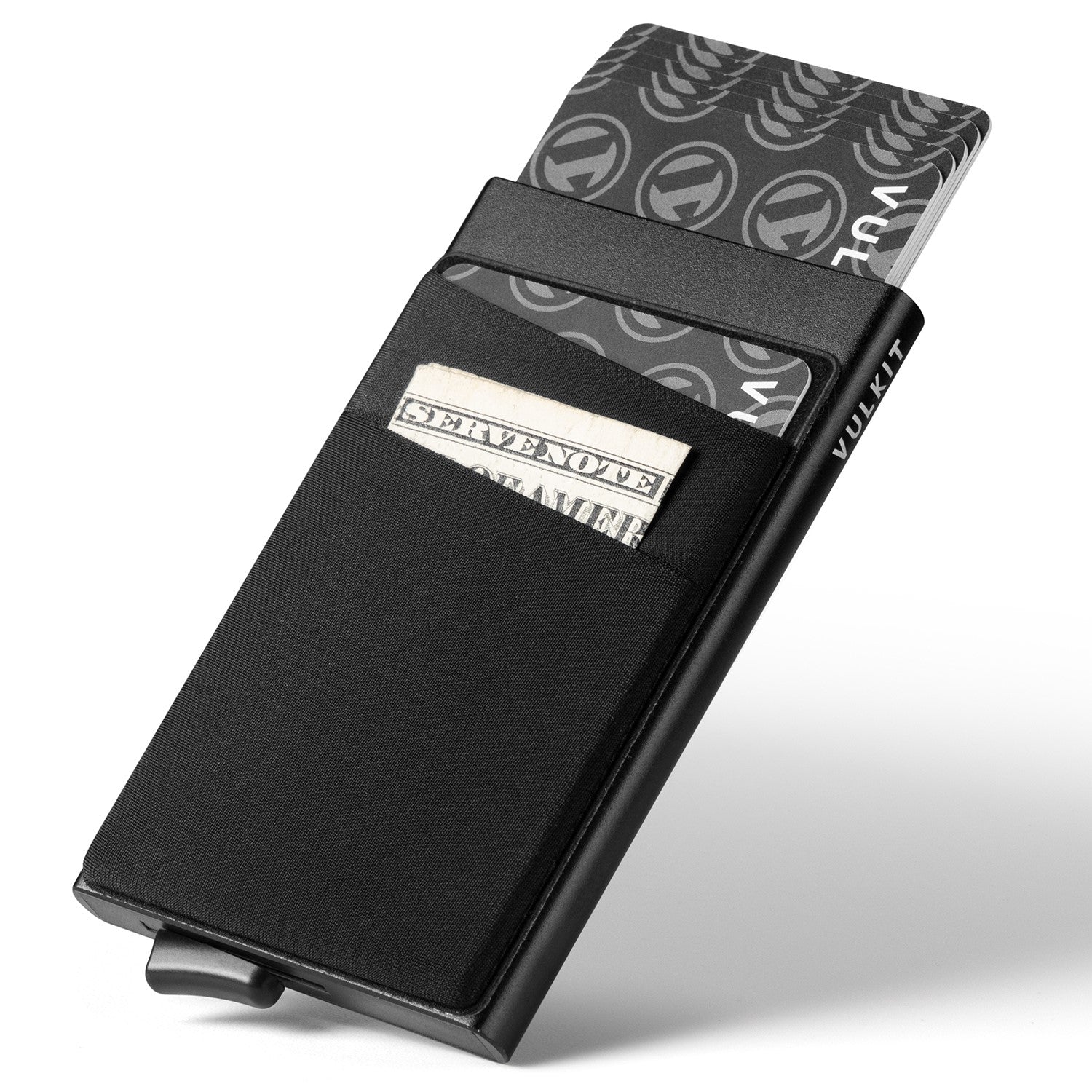 VC104 Elastic Cloth Cash & Coin Card Holder - Slim Wallet with Slot for Bills - Perfect for Travel, Business, and Everyday Use