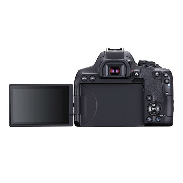 Canon EOS Rebel T8i DSLR Camera Bundle with 18-55mm Lens, 4K Monitor, Pro Audio Gear & 64GB Memory Cards - Perfect for Vlogging, YouTube Content Creation & Professional Photography (Renewed)