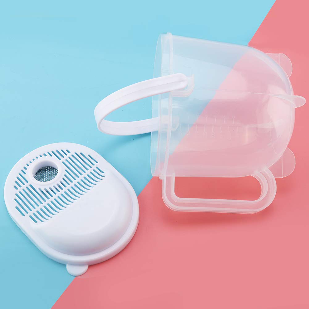 Premium Rice Washing Strainer - Durable Resin Material with Ergonomic Handle - Multi-Functional Kitchen Tool for Washing Rice, Beans, Grapes & Vegetables - Perfect for Meal Prep, Cooking & Healthy Eating