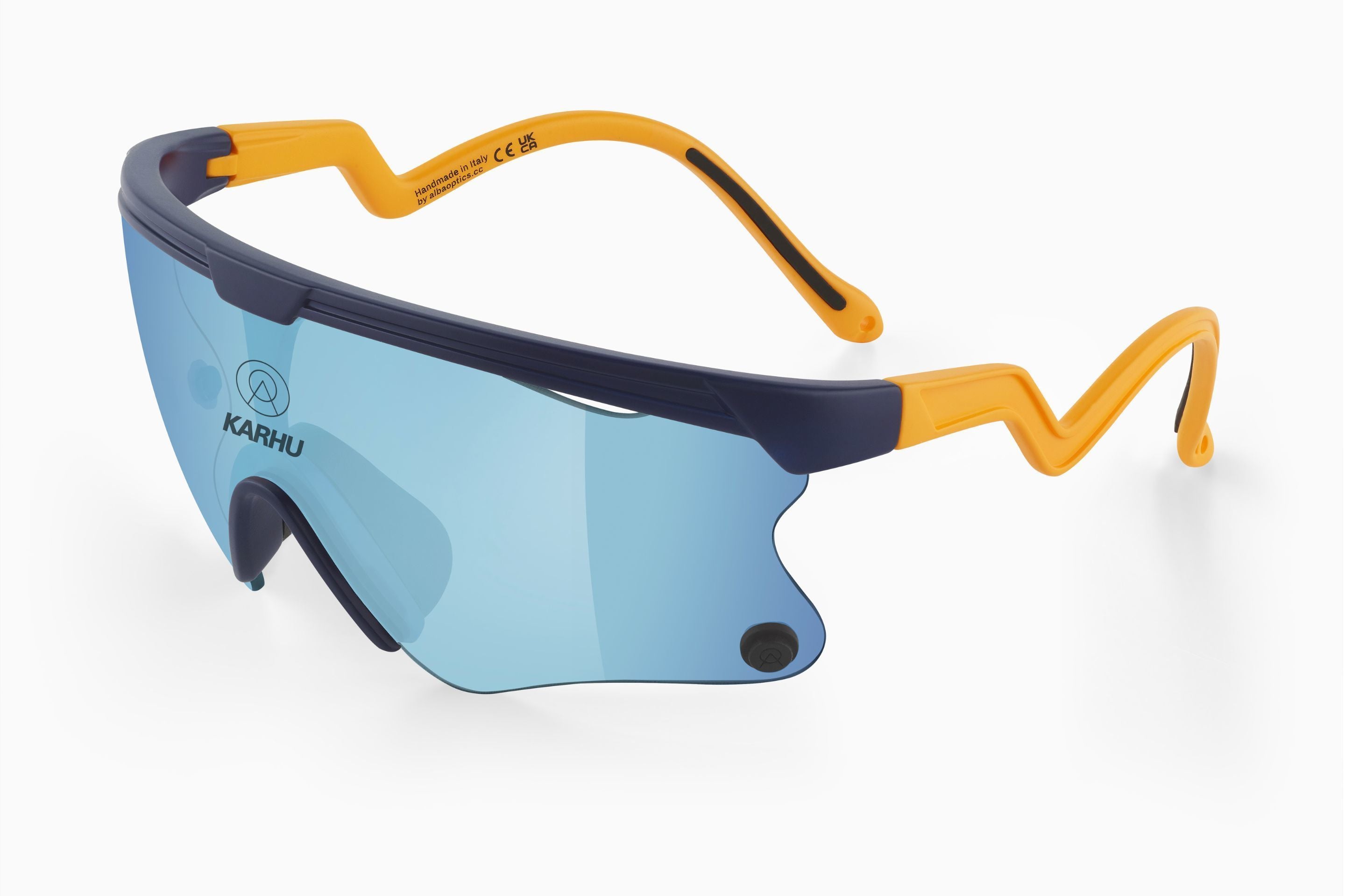 KARHU Sun Run Sunglasses - Delta Vzum Cielo Ultra Lightweight Polarized Sports Shades for Running, Cycling & Outdoor Activities