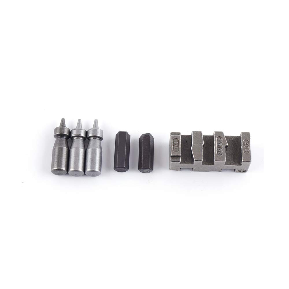 Professional Chainsaw Chain Spinner Repair Tool - Bench Chain Breaker & Rivet Tool for Chainsaw Maintenance - Perfect for DIY Chainsaw Repair and Sharpening at Home or Workshop