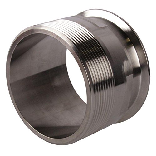 4 Inch NPT Adapter with Tri Clamp Fitting - 3 Pack - Compatible with Glacier Tanks - Perfect for Brewing, Distilling & Food Processing Equipment