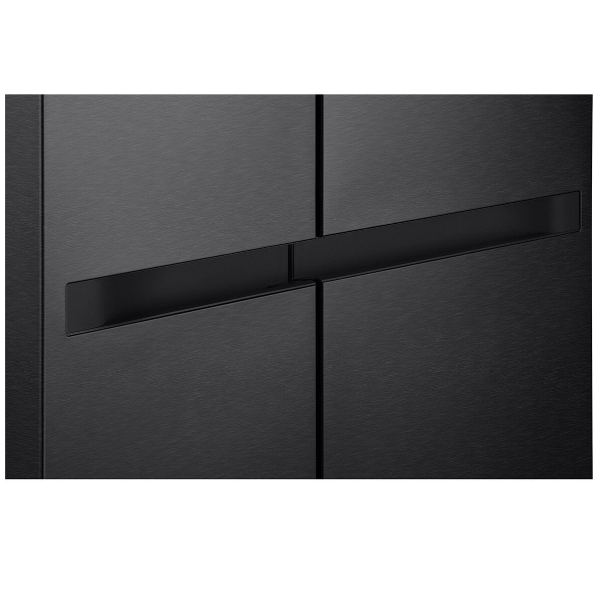 LG 664L Side by Side Refrigerator with Ice Maker - Matte Black (GS-B599MBL) - Energy Efficient Large Capacity Fridge for Modern Kitchen & Open Floor Plan Homes