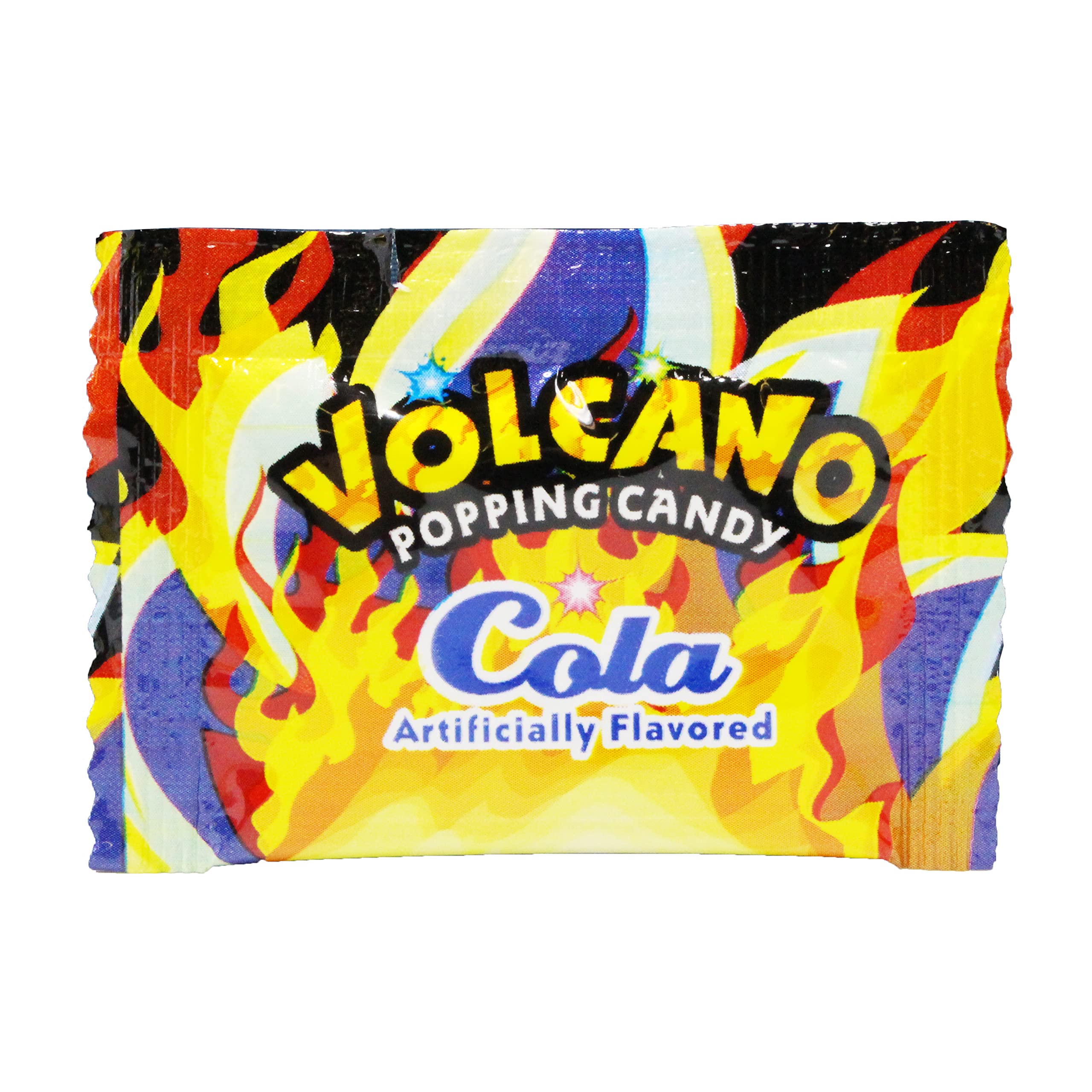 Volcano Cola Flavor Popping Candy - 1.06 oz Bag - Fun & Fizzy Candy for Parties, Movies & Snacking - Unique Soda Flavored Popping Sensation
