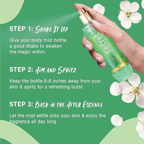 Thakor Craft Magic Body Mist Perfume for Women - 120ml Long-Lasting Floral Fragrance | Dermatologist Tested & Skin Safe | Perfect for Daily Wear, Date Nights & Special Occasions