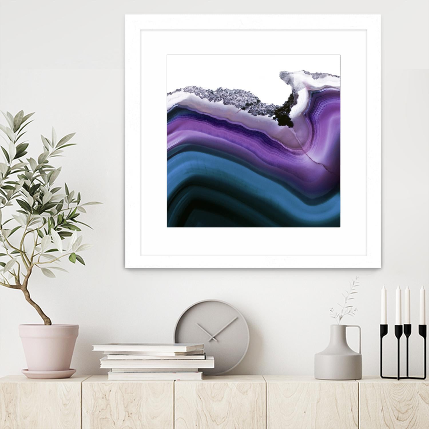 Aster Agate A - Natural Healing Crystal Stone for Meditation, Chakra Balancing, and Home Decor | Perfect for Yoga, Reiki, and Spiritual Gifts