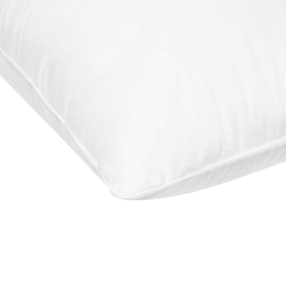 Premium Double Surround Collection Down & Feather European Pillow - Luxury Bedding for Master Bedroom, Guest Room & Hotel Decor - Ultra Soft Hypoallergenic Pillow for Side Sleepers & Back Sleepers