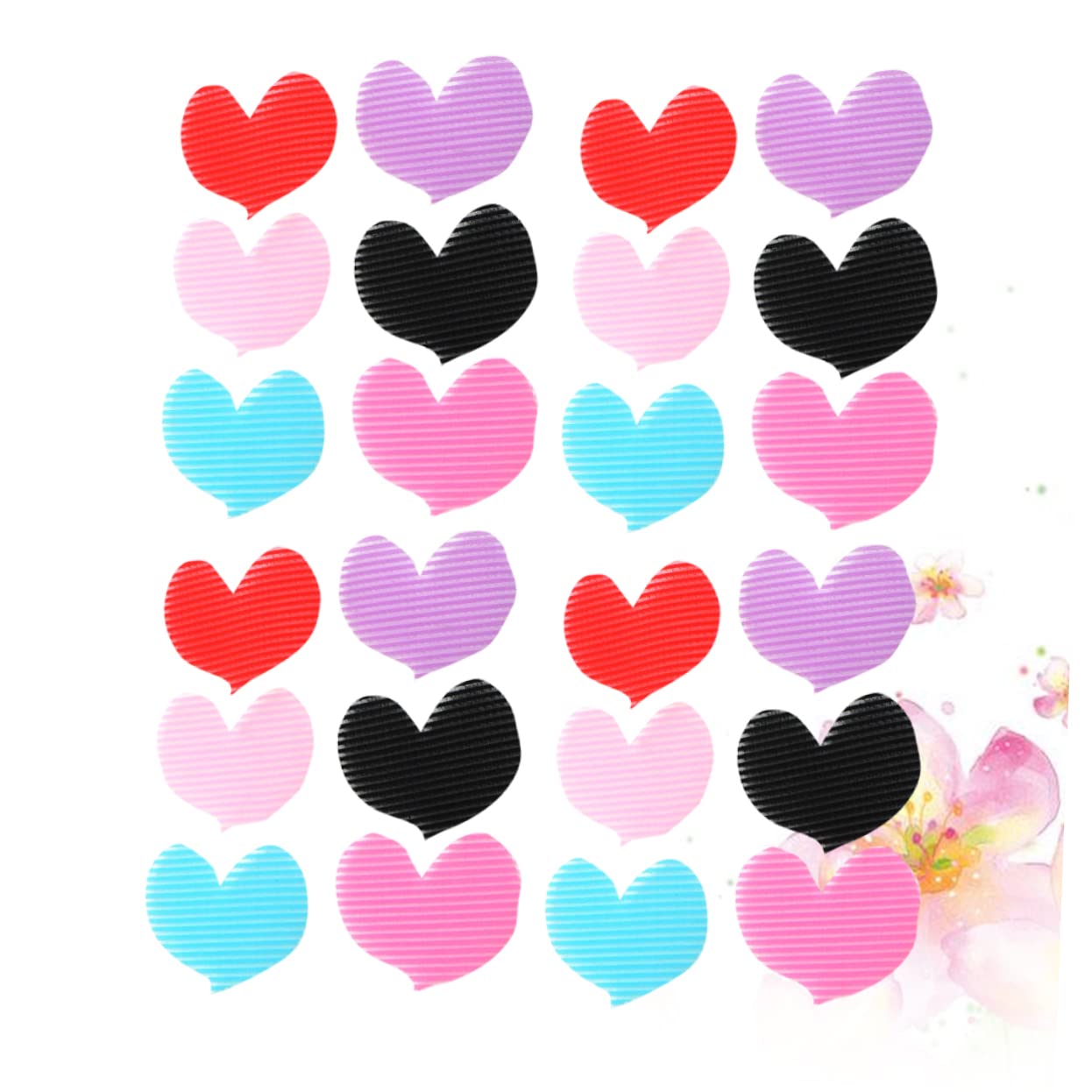 FRCOLOR 48 Pcs Hair Sticker Bang Clip - Invisible Hair Fringe Stickers for Women, Girls (Black) - Perfect for Parties, Cosplay & Daily Hairstyling