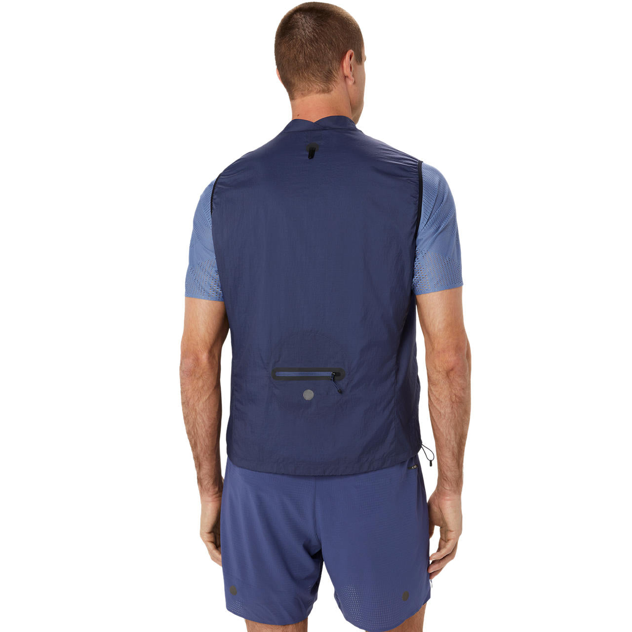 ASICS Men's Metarun Packable Running Vest - Lightweight Breathable Windproof Jacket for Outdoor Jogging, Hiking & Travel