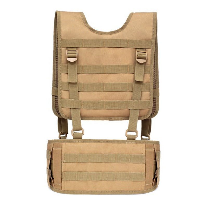 Multi-Functional Outdoor Tactical Belt Vest Set - Durable Hunting Apparel Gear for Men - Perfect for Hunting, Airsoft, Camping & Outdoor Adventures