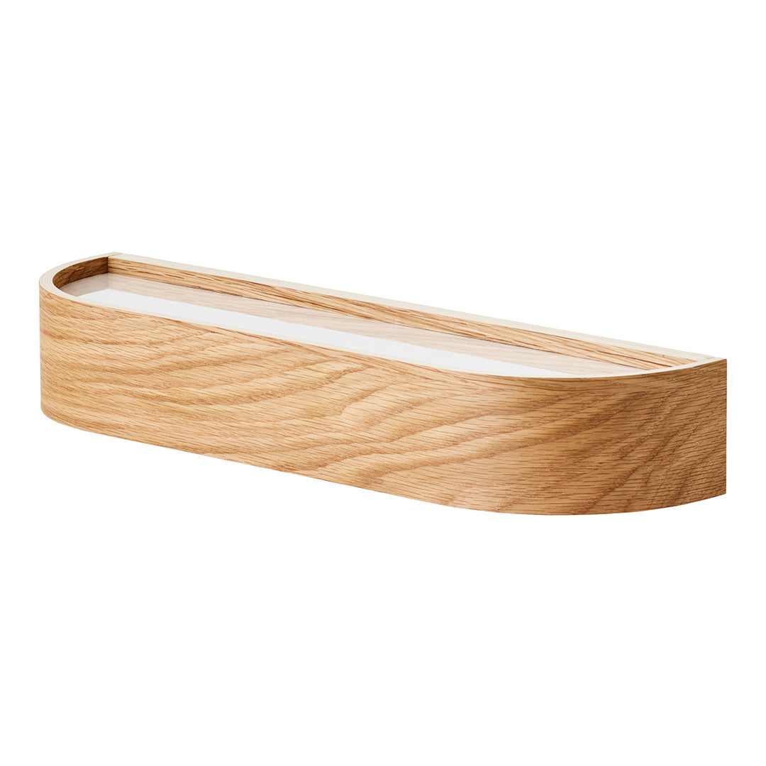 Nina Bruun Epoch Shelf Menu - Modern Scandinavian Wooden Wall Shelf for Home & Office Decor - Perfect for Living Room, Bedroom, or Workspace Organization