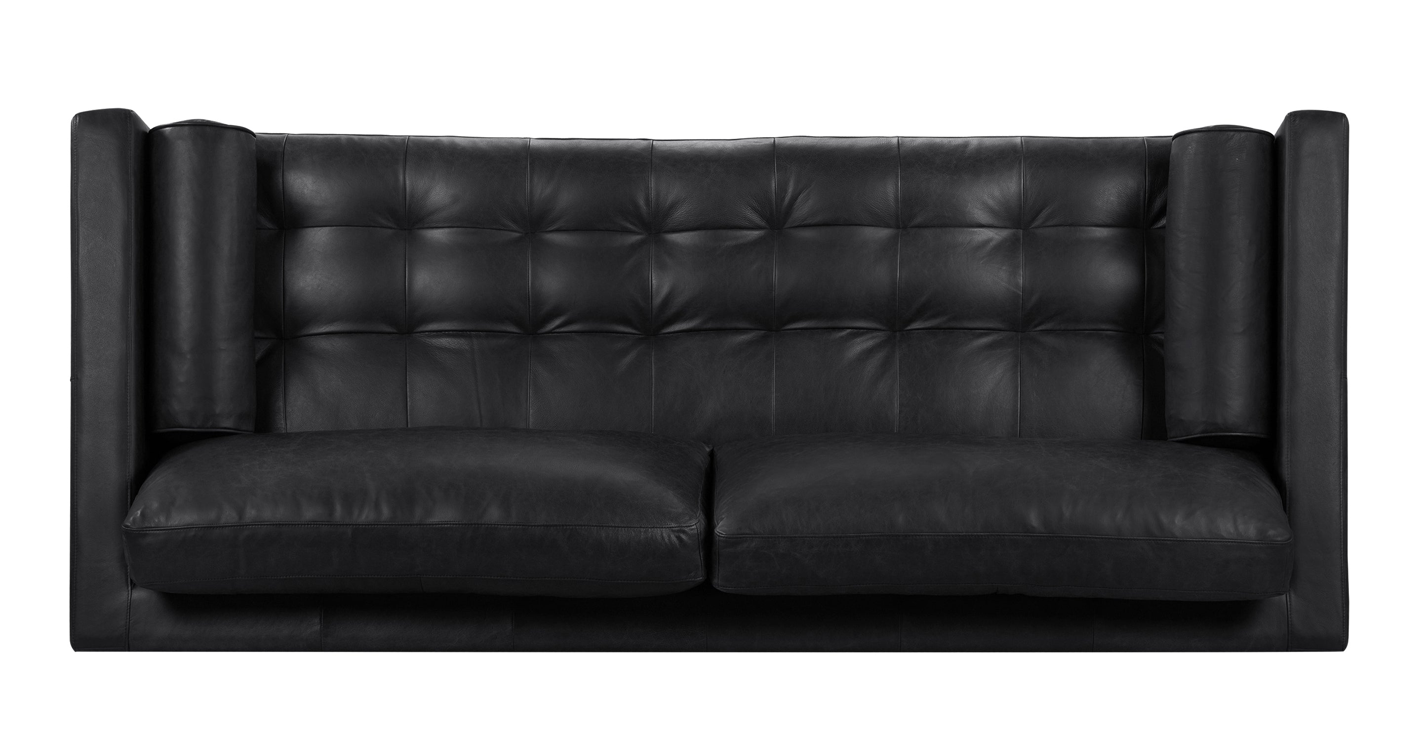Premium Napa Leather Sofa - Modern Luxury Living Room Furniture for Home & Office - Perfect for Relaxing, Entertaining & Stylish Decor