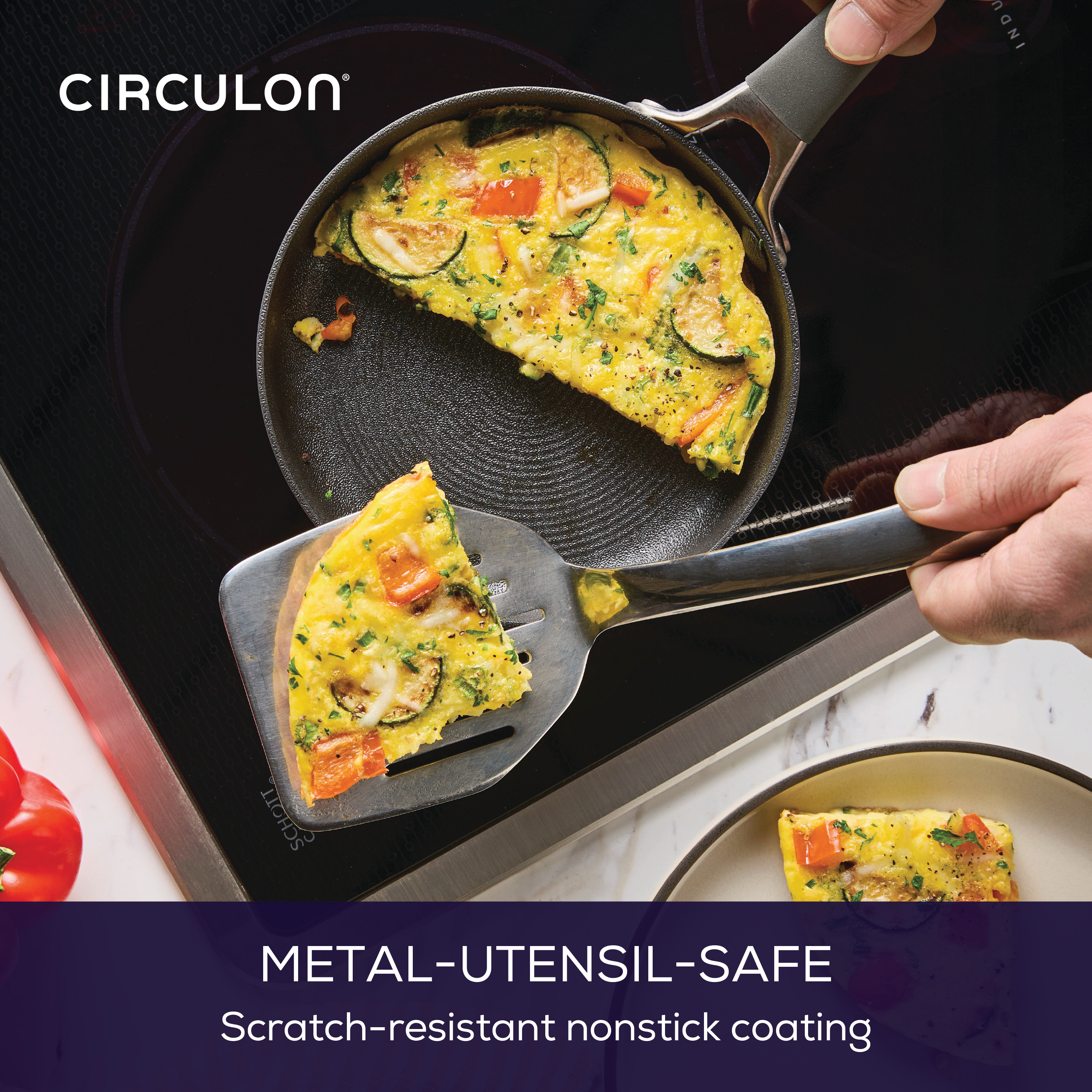 6.25 Inch Open Skillet - Non-Stick Cast Iron Frying Pan for Perfect Searing & Browning - Ideal for Stovetop, Oven & Camping Cooking