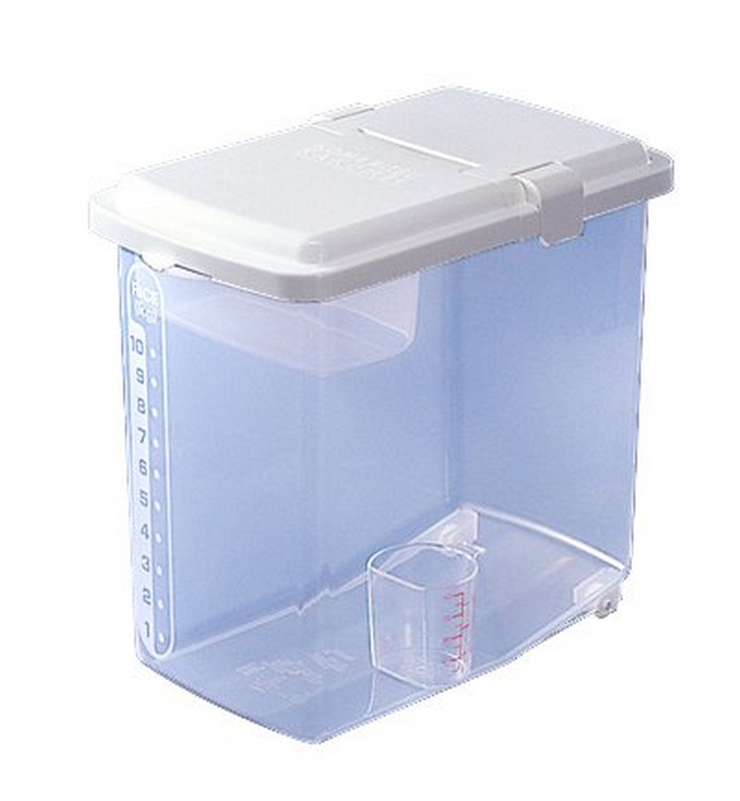 Premium Japanese Rice Storage Containers - Set of 6 Plastic Kome Bitsu Kitchen Pantry Organizers (22 lbs Capacity) | Airtight Food Containers for Rice, Grains & Dry Goods | Made in Japan | Ideal for Home Kitchen & Restaurant Use