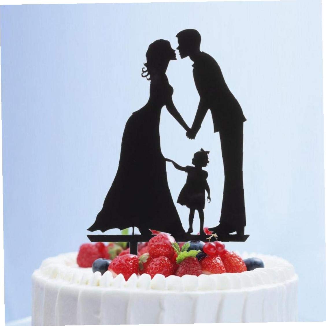 Custom Acrylic Cake Toppers - Bride and Groom Wedding Cake Decorations for Anniversary, Engagement & Special Occasions | Perfect for Wedding Cakes, Anniversary Cakes & Romantic Celebrations