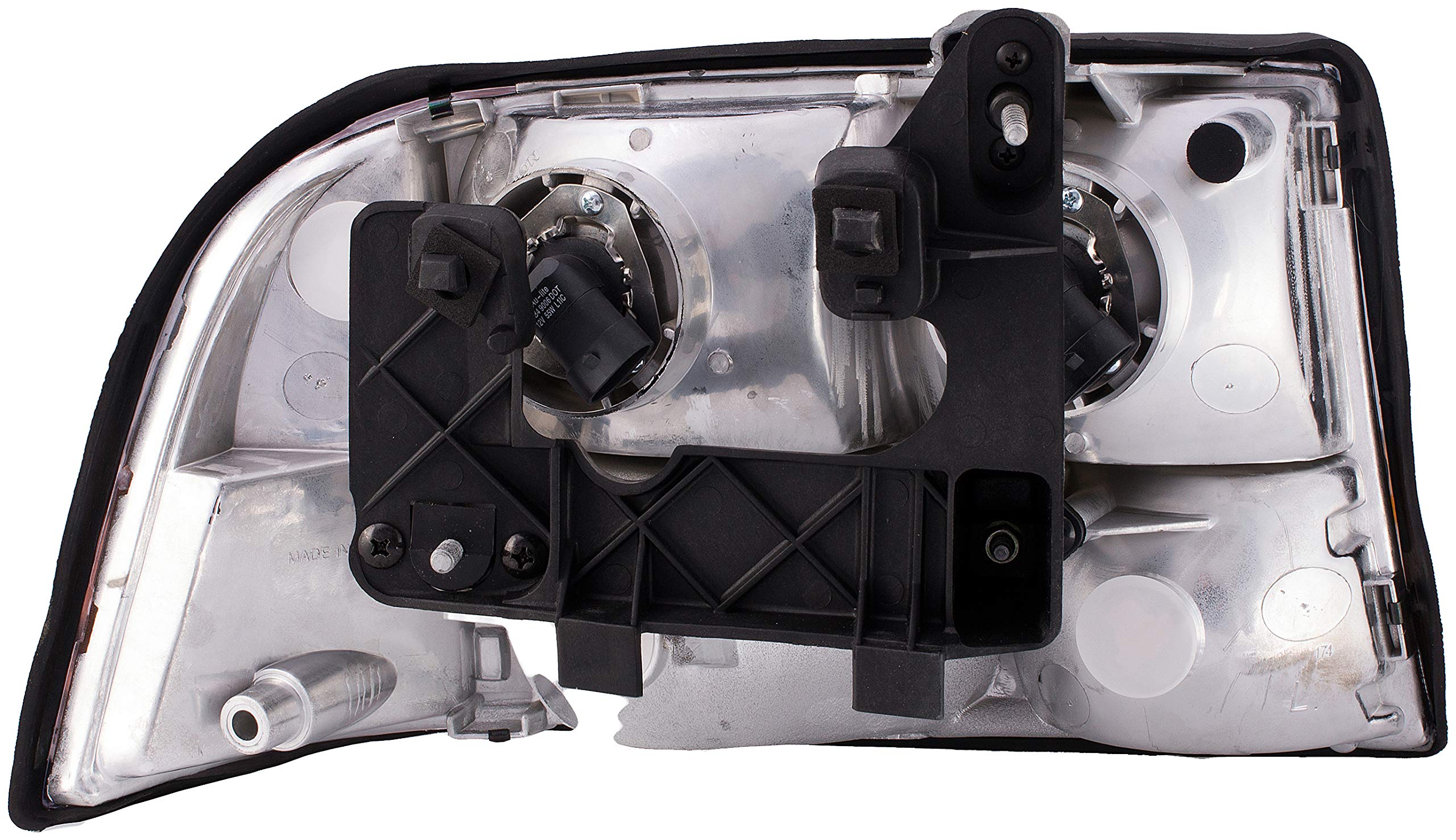 Dorman 1590110 Driver Side Headlight Assembly - Compatible with GMC & Oldsmobile Vehicles | Replacement Headlamp for Improved Night Visibility & Safety