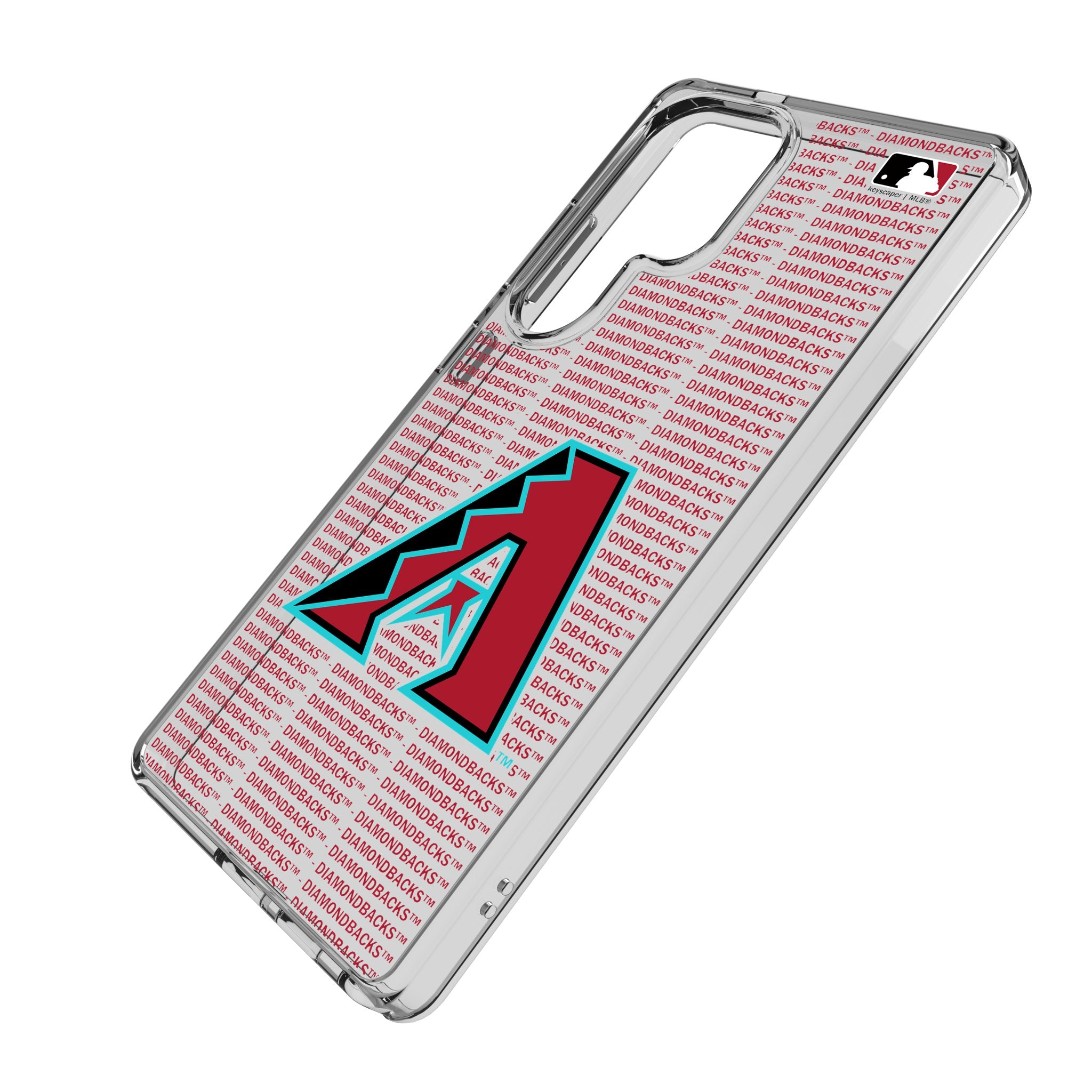 Arizona Diamondbacks Clear Phone Case for Samsung Galaxy - Durable Protective Cover with Team Logo - Perfect for Baseball Fans & Game Day Support