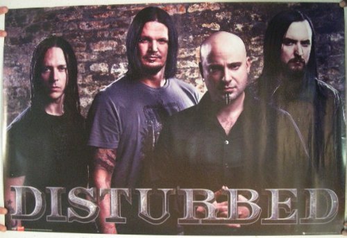 Disturbed Band Poster - High-Quality Music Wall Art for Rock Fans | Perfect for Bedroom, Living Room & Music Studio Decor