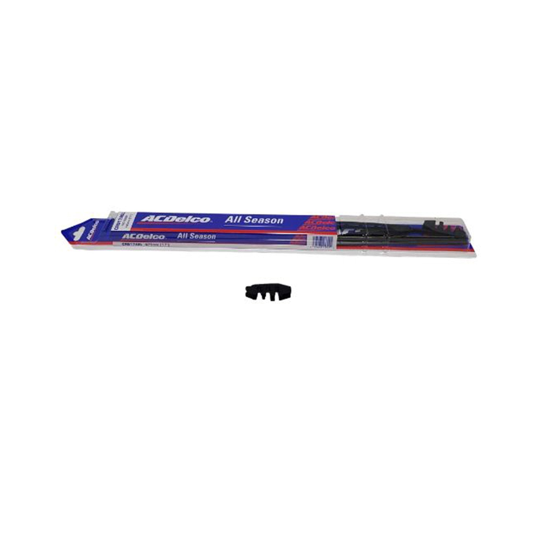 ACDelco Conventional 17-Inch Wiper Blade - Premium Windshield Wiper Replacement for Smooth, Quiet Performance - Perfect for Rain, Snow, and All-Weather Driving