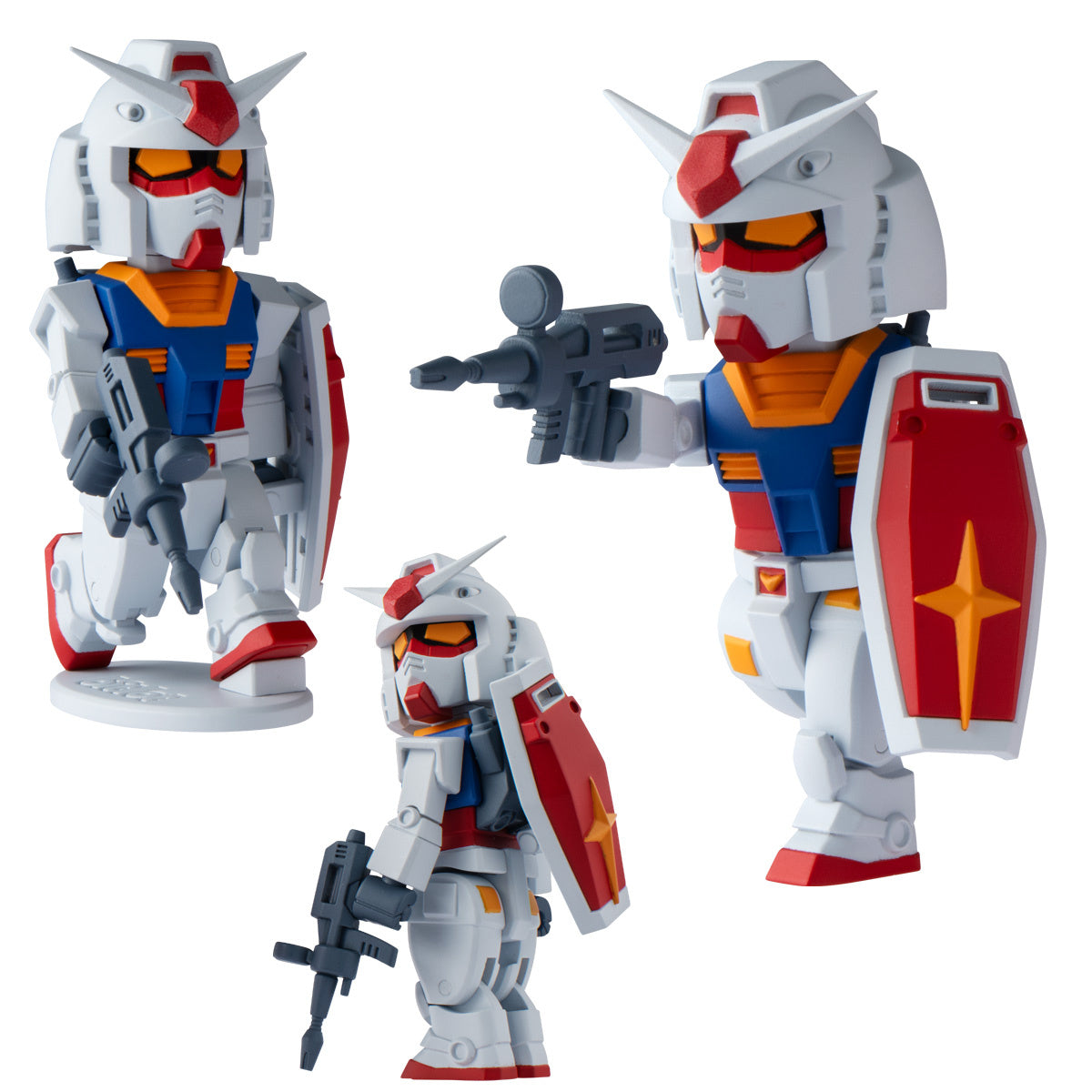 Bandai Bitlot Gundam Action Figures - Complete Set of 10 Collectible Model Kits for Gundam Fans | Perfect for Display, Gifts & Anime Collections