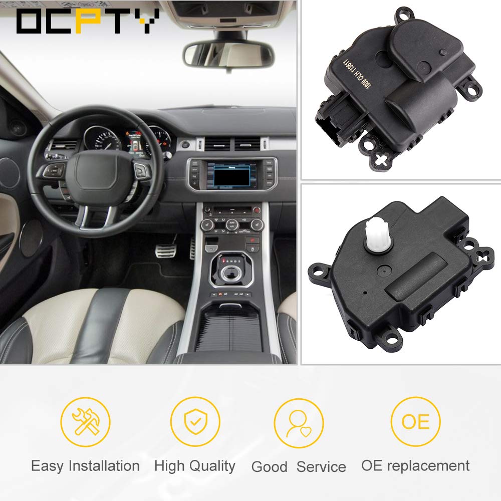 OCPTY HVAC Blend Door Actuator 604-038 - Replacement for Dodge Ram 2009-2012 (Fits 68048902AA) - Mode Air Control Actuator for Improved Cabin Comfort & Temperature Regulation