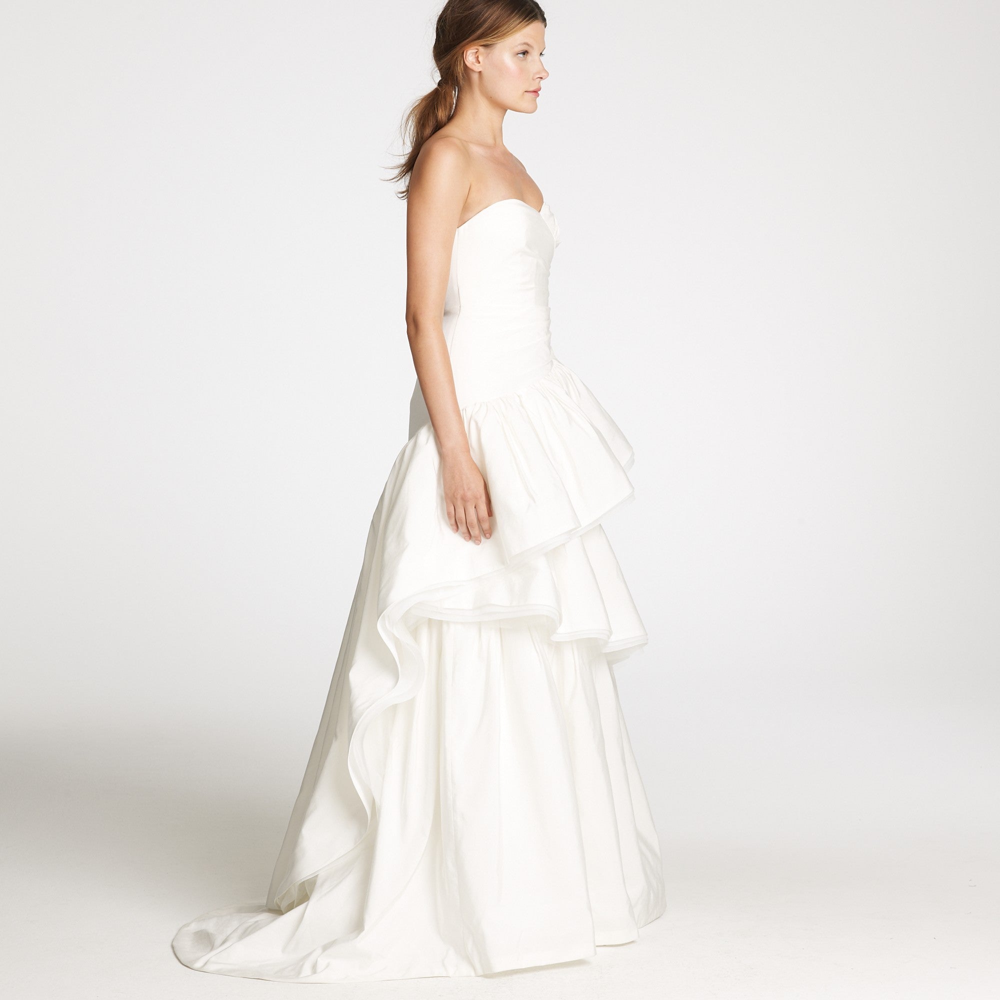 J. Crew Escalier Wedding Gown - Elegant Lace Bridal Dress for Bride | Perfect for Church Ceremony, Beach Wedding & Formal Reception