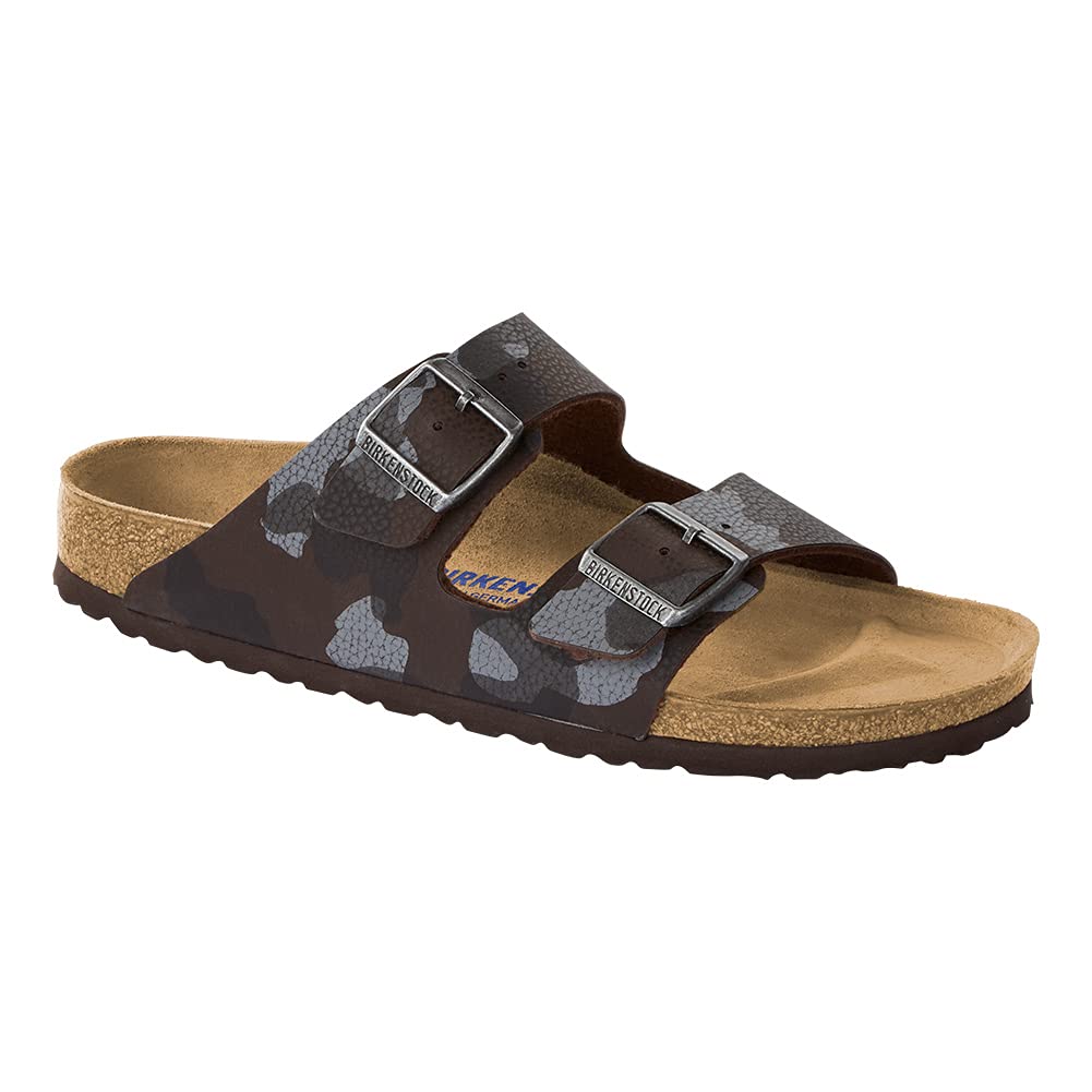Birkenstock Women's Arizona Soft Footbed Sandals - Comfortable & Supportive Leather Slides for Casual Wear, Walking, and Outdoor Activities