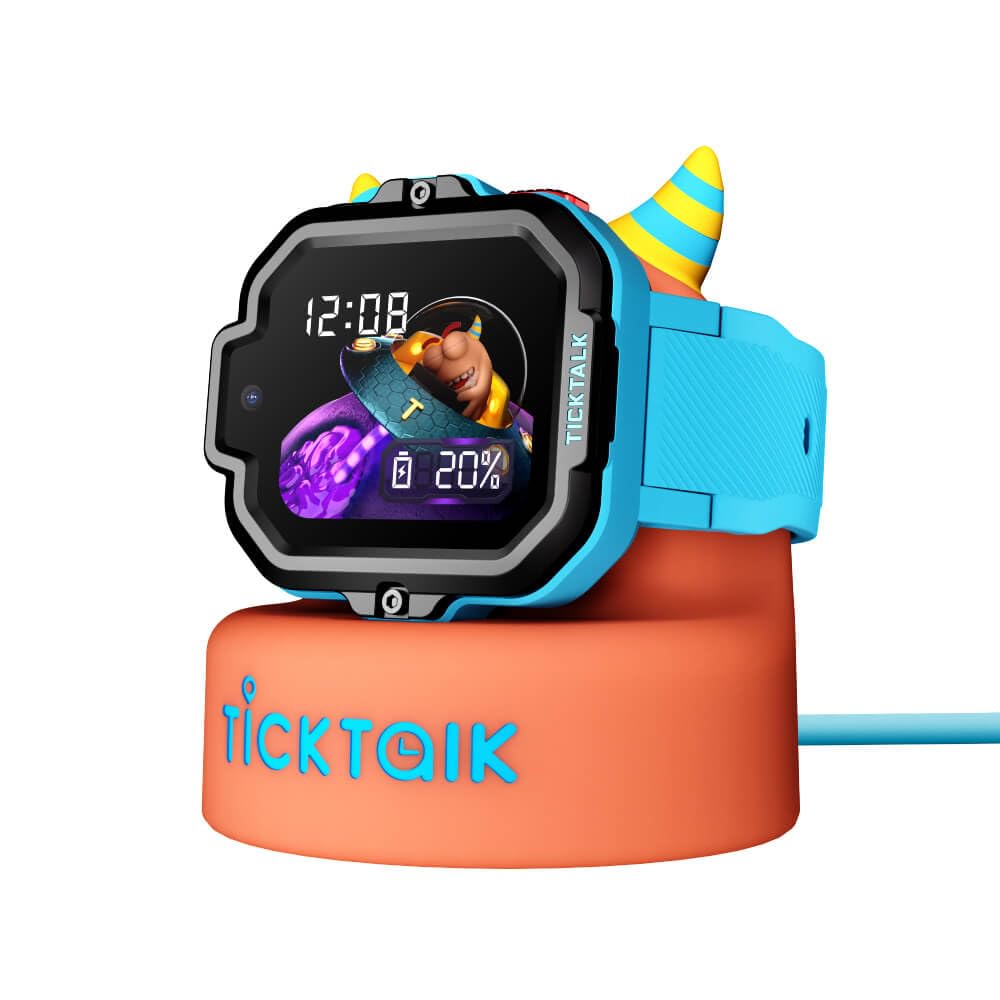 TickTalk 5 Kids Smart Watch with GPS Tracker & Video Calling - T-Mobile Compatible Cellular Smartwatch for Children 3+ Years - Parental Control App Included - Perfect for School, Outdoor Play & Family Communication