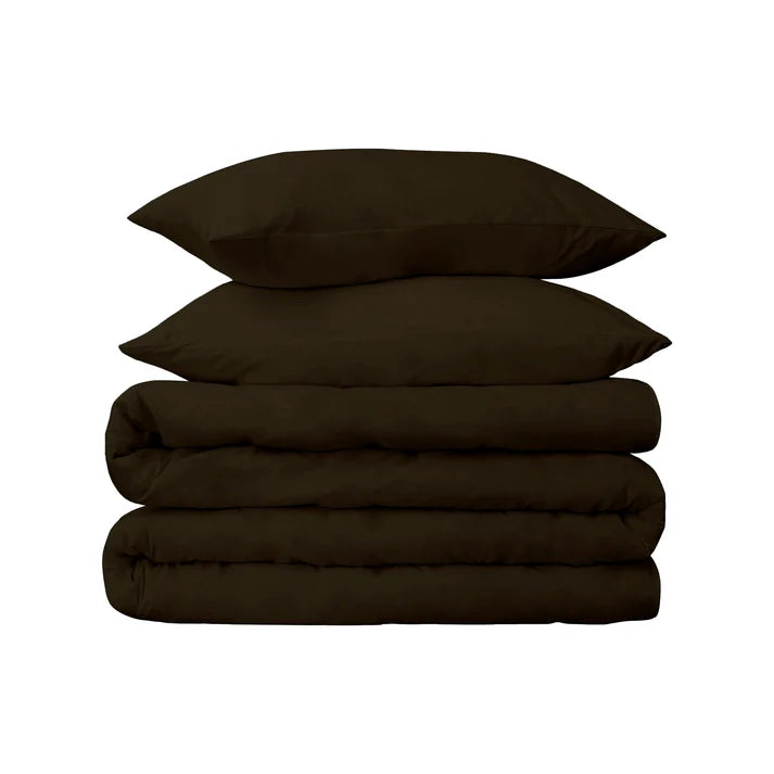 Premium Egyptian Cotton 650 Thread Count Duvet Cover Set - Ultra Soft Queen/King Size Bedding for Luxury Hotels & Master Bedrooms