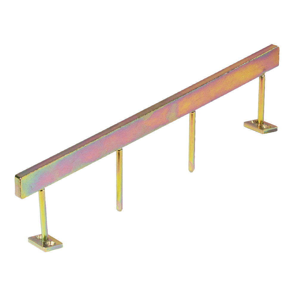 Blackriver Fingerboard Rail Square Stairset - Professional Finger Skateboard Training Tool for Tricks & Stunts - Perfect for Home, Office & Skate Park Practice