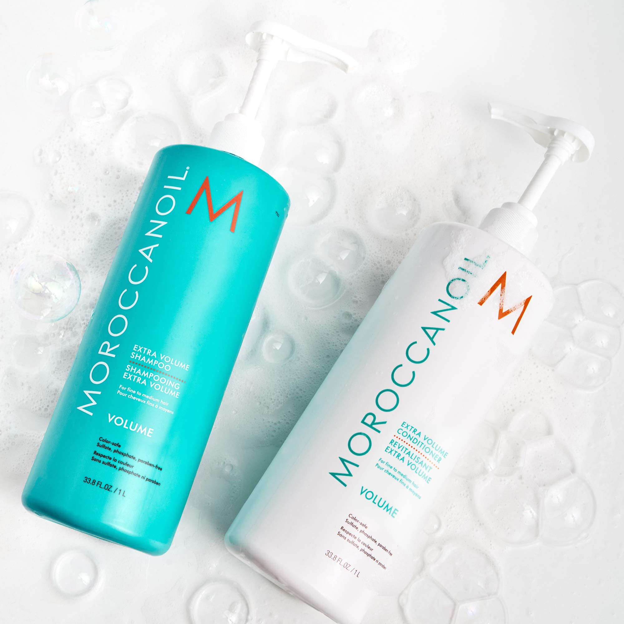 Moroccanoil Extra Volume Conditioner for Fine & Thin Hair - Hydrating & Volumizing Hair Treatment with Argan Oil - Perfect for Daily Use & Salon Styling