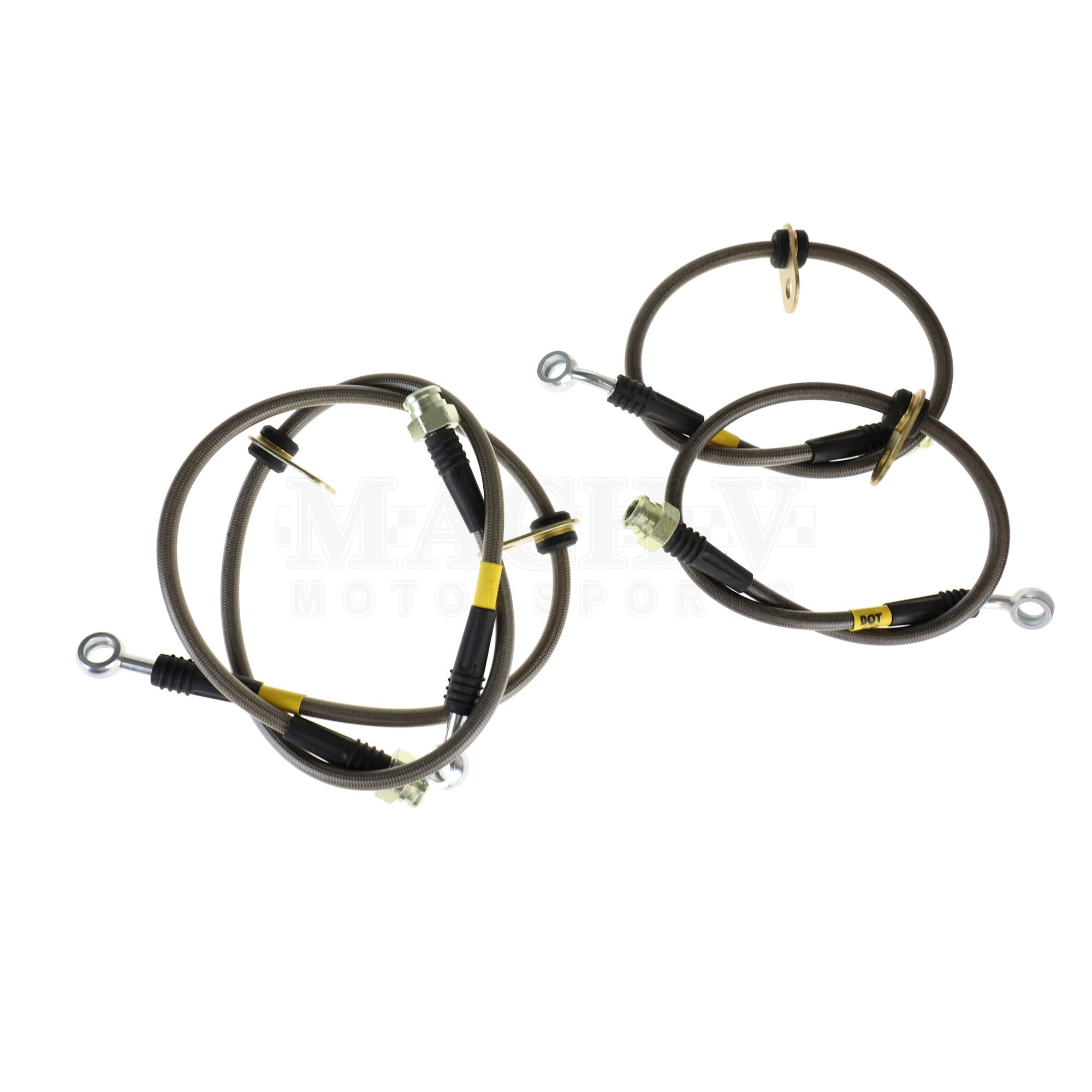 Stoptech Stainless Steel Brake Lines for 2008-2021 Subaru WRX & STI - High Performance Brake Upgrade for Track & Street Driving