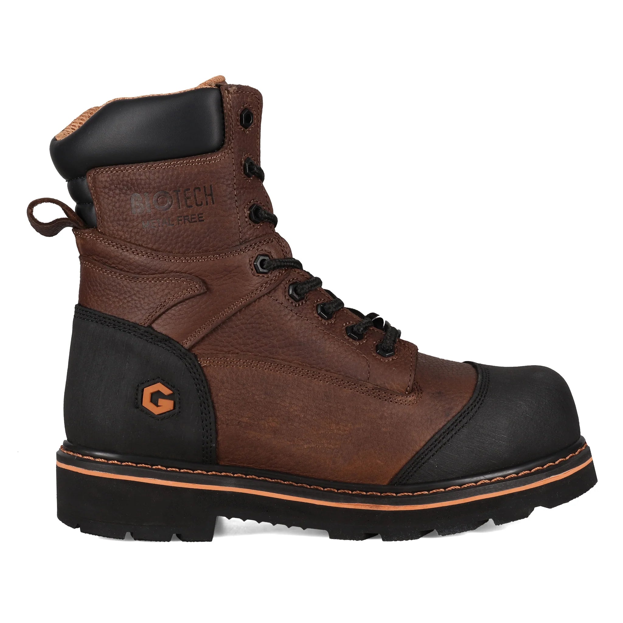 JB Goodhue Maxxum 5 & 8 Metal-Free CSA Certified Work Boots - Durable Safety Footwear for Construction, Industrial & Outdoor Work