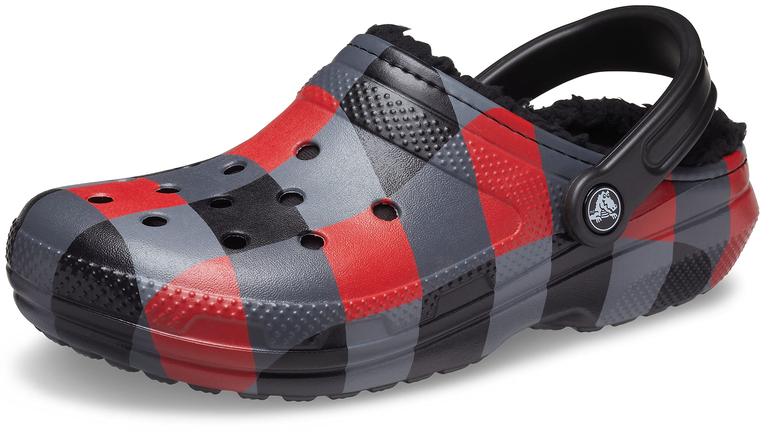 Crocs Classic Lined Graphic Clogs for Men - Camo Green/Black Waterproof Comfortable Slip-On Shoes for Indoor & Outdoor Wear